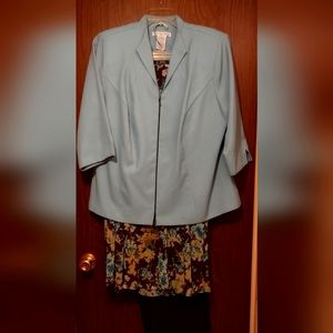 4 pc set Jacket, top, pants, skirt Madison Leigh Size 18W